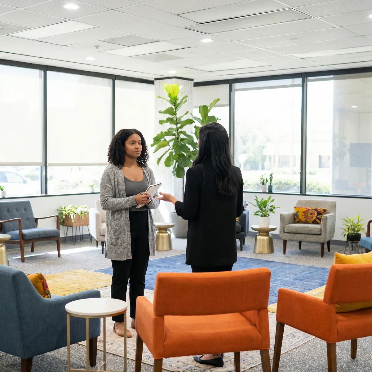 Luna group and training room